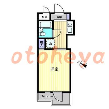 楽器可 ピアノ可 で 西武沿線の賃貸物件 1R 4.5万円の写真1