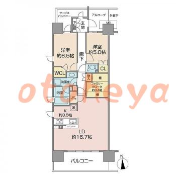 楽器可 ピアノ可 で 東京市部の賃貸マンション物件 2LDK 15万円の写真1