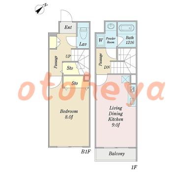 楽器可 ピアノ可 で 東京近郊の賃貸物件 1LDK 10万円の写真1