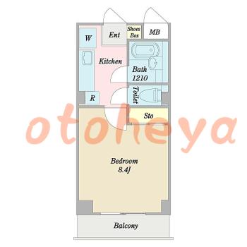 楽器可 ピアノ可 で 東京23区の賃貸マンション物件 1K 7.9万円の写真1