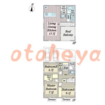 楽器可 ピアノ可 で 京王沿線の賃貸物件 3LDK 38万円の写真1