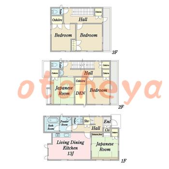 楽器可 ピアノ可 で 東京近郊 JRの賃貸物件 5LDK 19万円の写真1