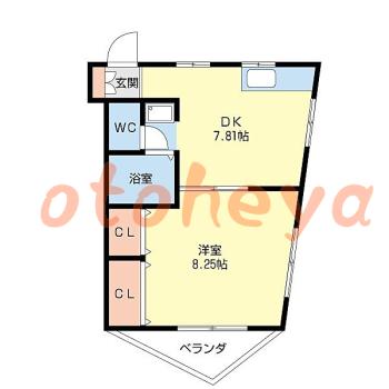 楽器可 ピアノ可 で 東京市部の賃貸マンション物件 1DK 8.3万円の写真1