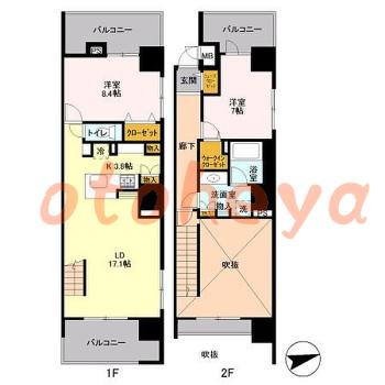 楽器可 ピアノ可 で 東京市部の賃貸マンション物件 1SLDK 20.8万円の写真1